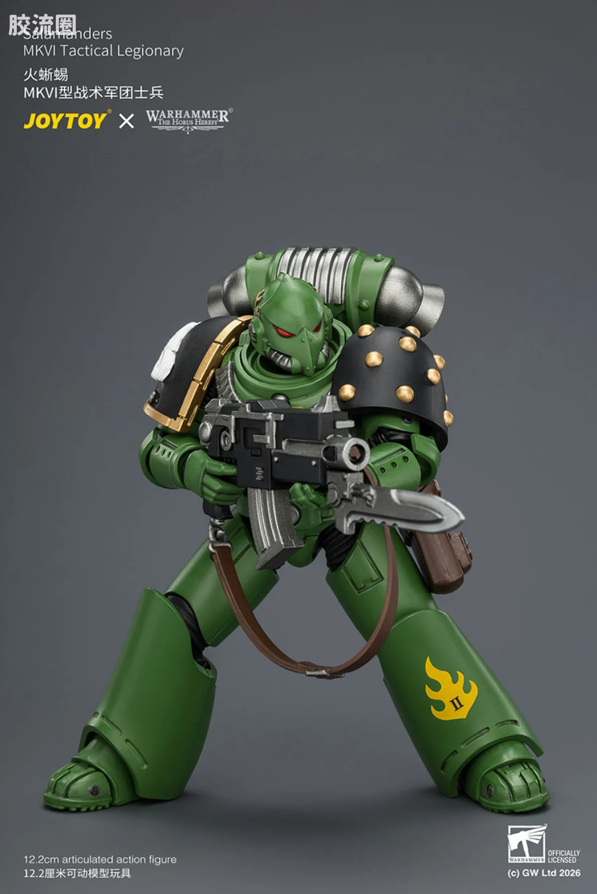 JOYTOY x 战锤40K null HH火蜥蜴 MK6战术军团士兵 - 图片