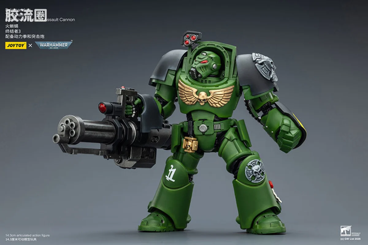 JOYTOY x 战锤40K null 火蜥蜴 终结者小队 - 图片