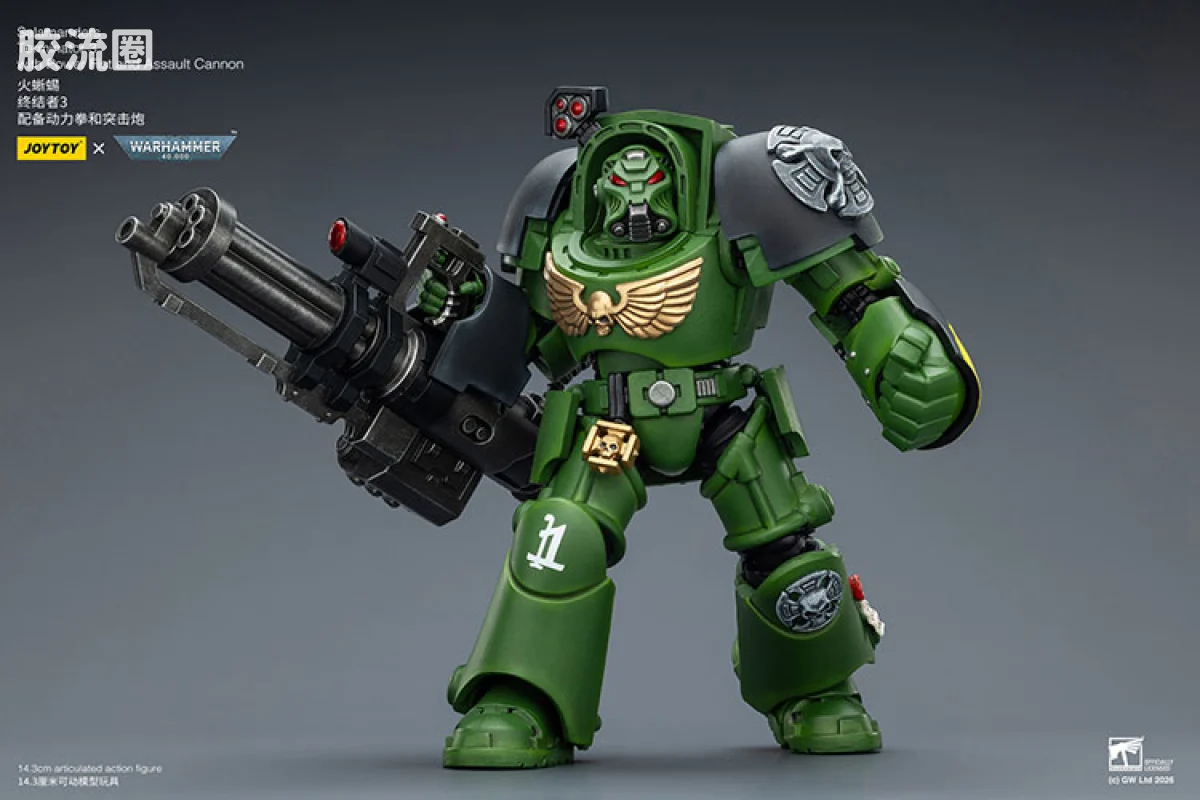 JOYTOY x 战锤40K null 火蜥蜴 终结者小队 - 图片