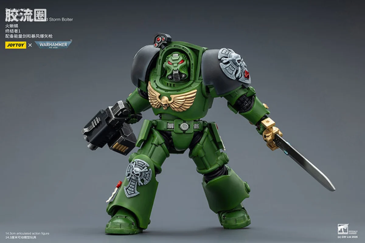 JOYTOY x 战锤40K null 火蜥蜴 终结者小队 - 图片