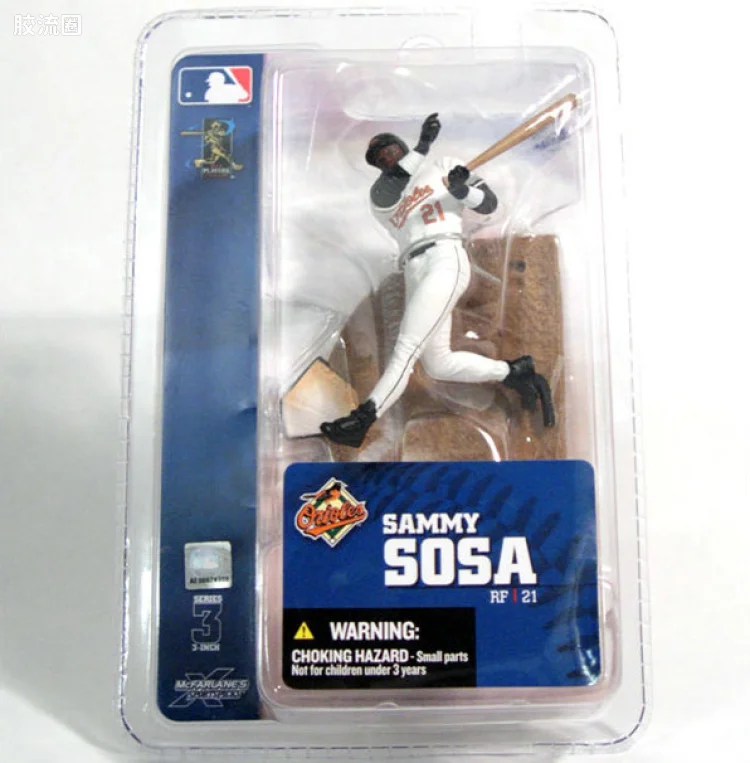 麦克法兰NFL美式足球系列玩具 3寸系列第3代 Sammy Sosa