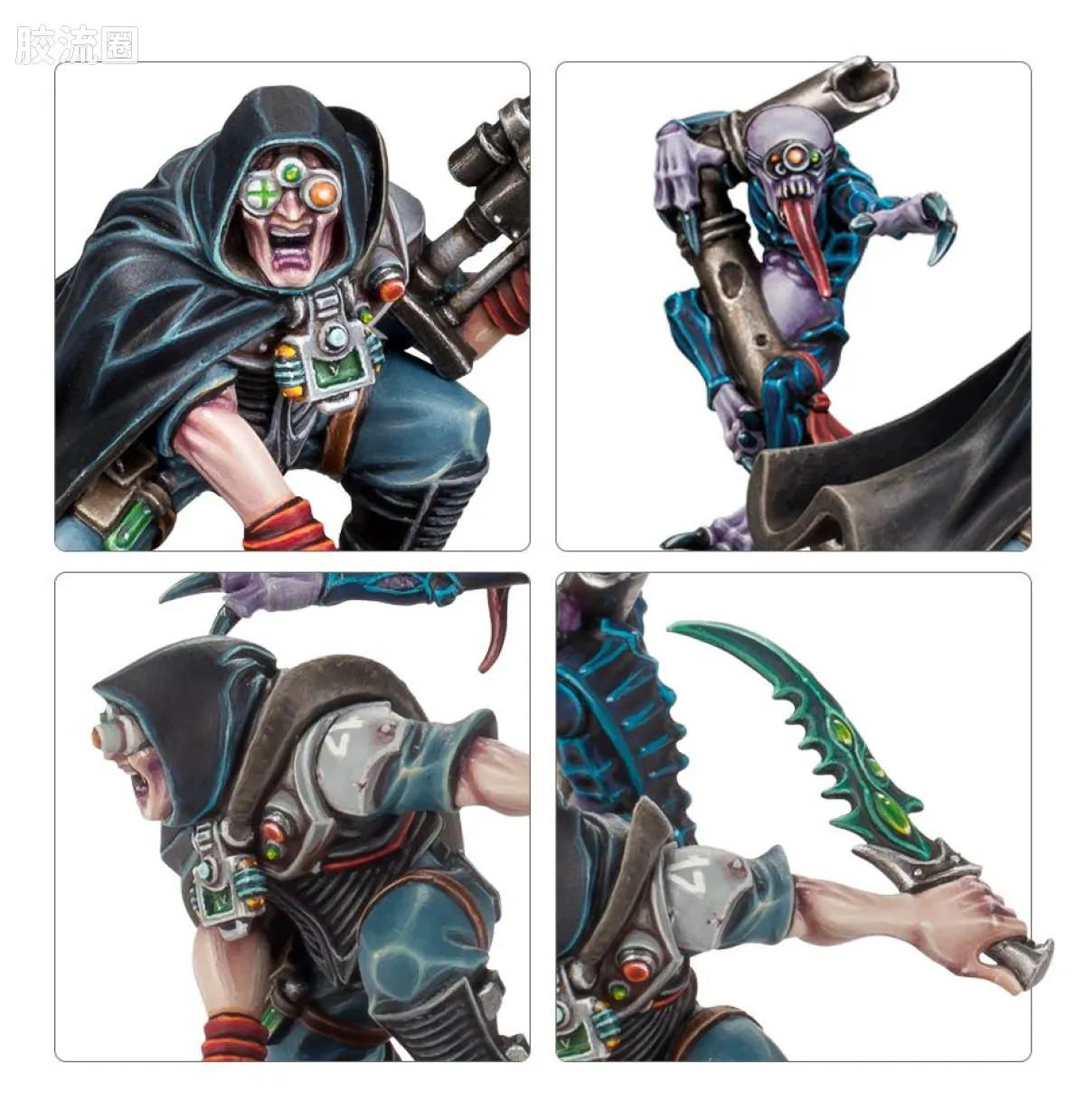 战锤40K Genestealer Cult 基因窃取者教派 8版 圣裁者 - 图片