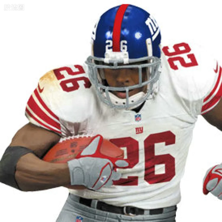 麦克法兰NFL美式足球系列玩具 Madden NFL 19 Ultimate Team Series 2 Saquon Barkley