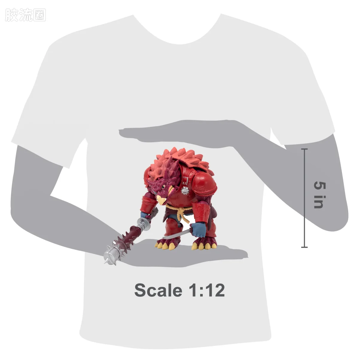 流行品牌 恐龙战士 武士甲龙 - 图片