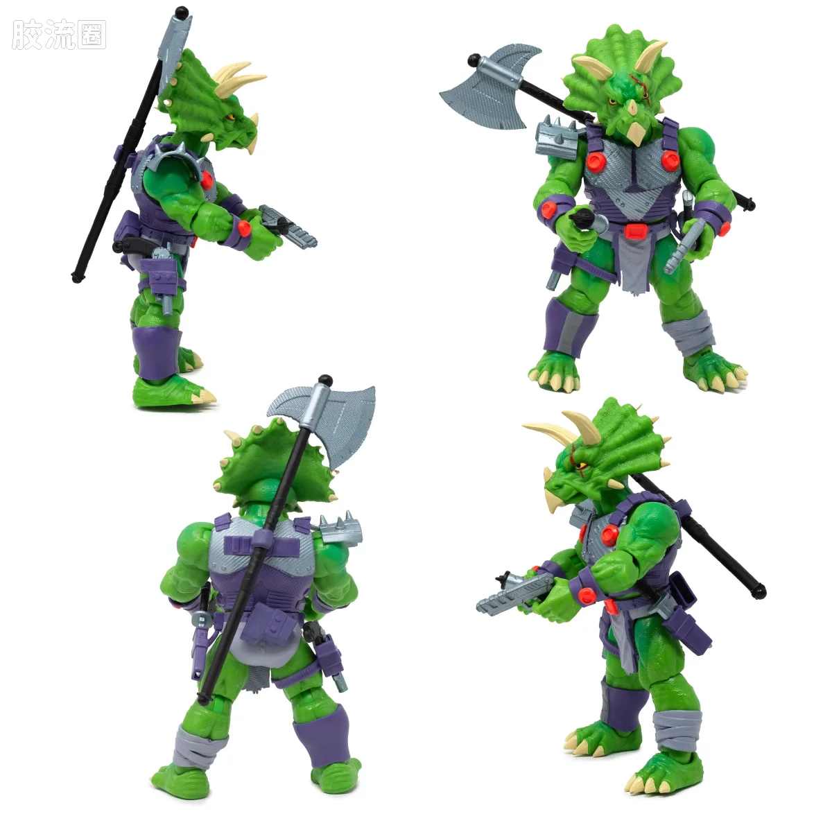 流行品牌 恐龙战士 三角龙战士 - 图片