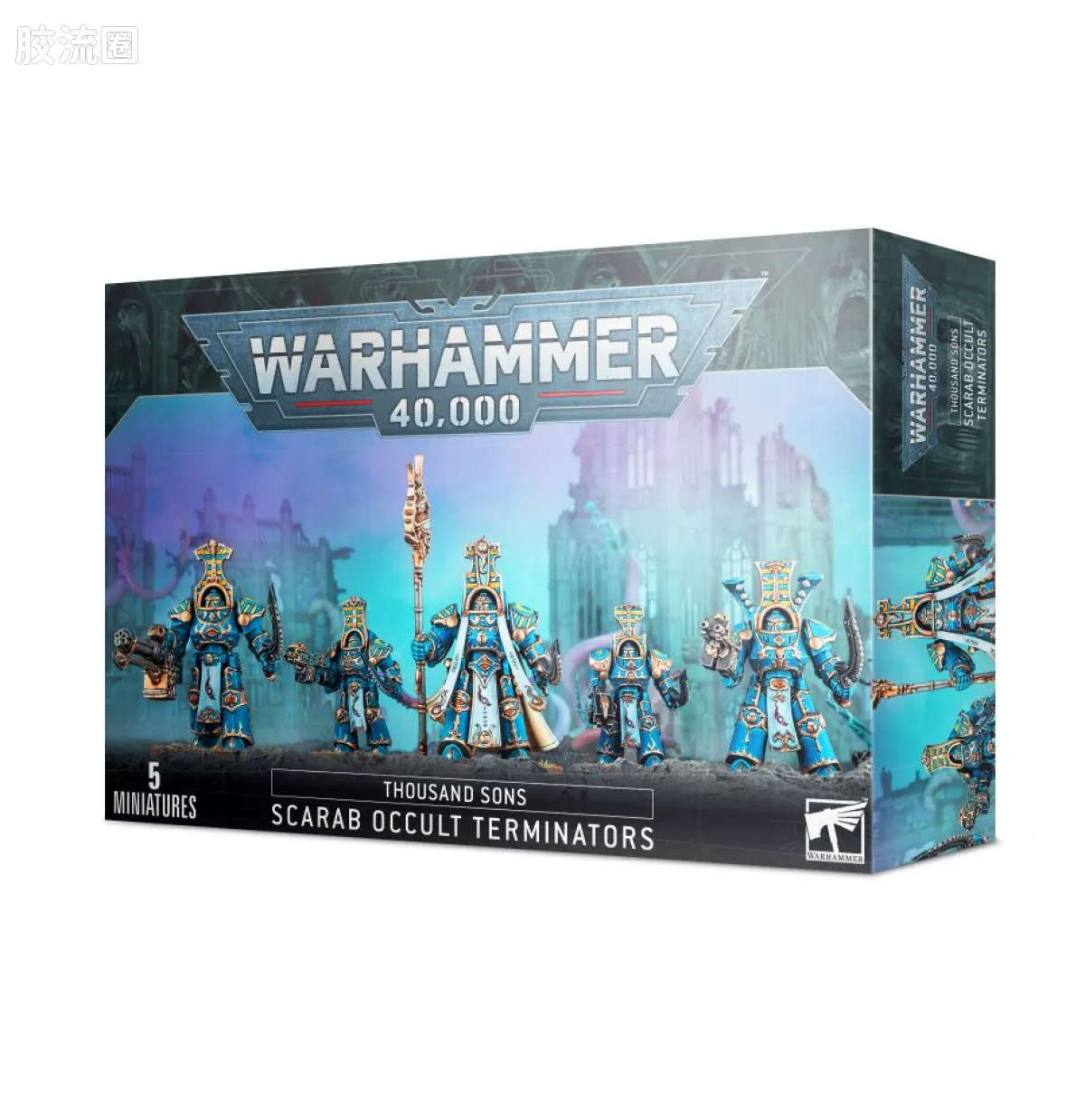 战锤40K Thousand Sons 千子 7版 圣甲虫终结者 - 图片