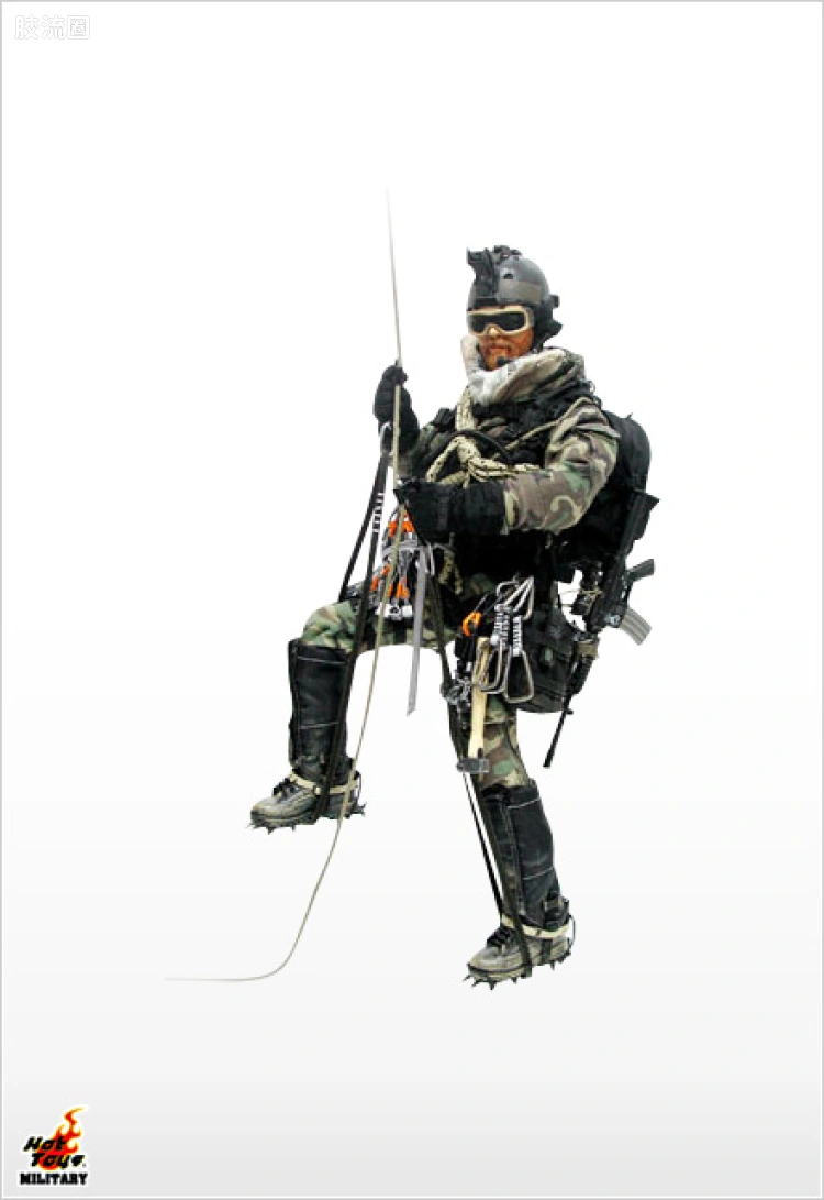 HOTTOYS军事作品系列 普通版 Seal Polar Mountain Striker (林地版)