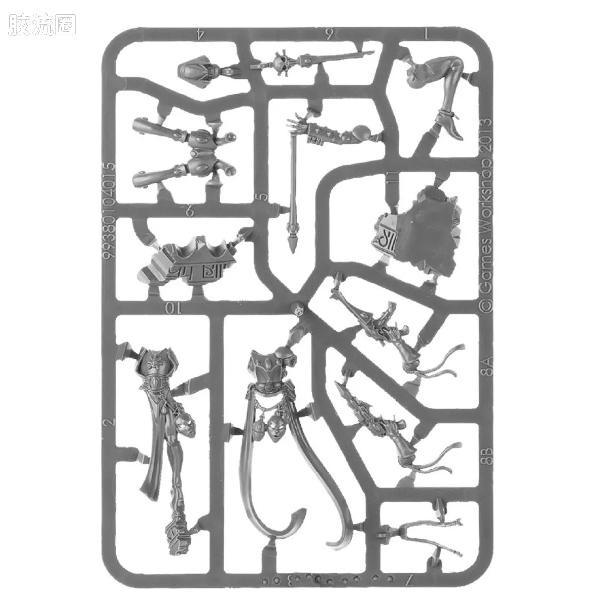 战锤40K Harlequin 丑角 7版 暗影先知 - 图片