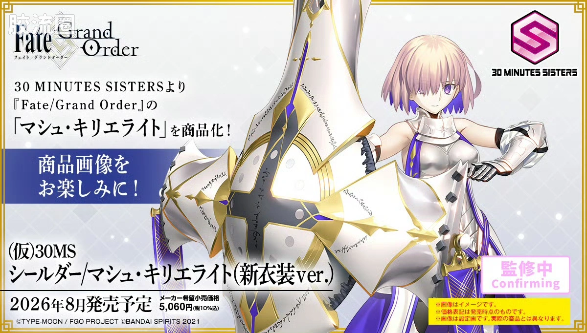 30MS 联动角色套件 Shielder/玛修·基列莱特 (新衣装Ver.) 