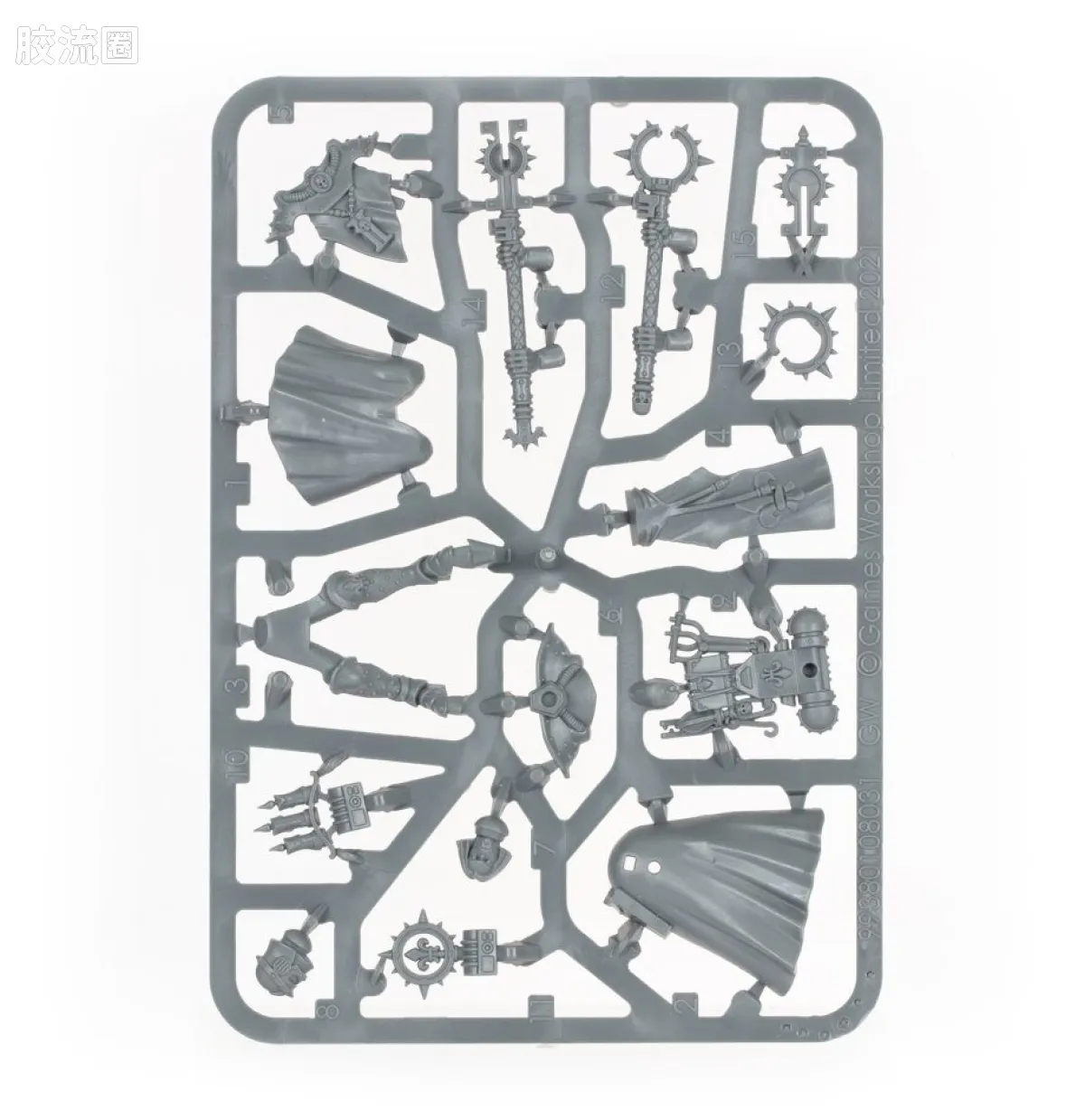 战锤40K Adepta Sororitas 修女会 9版 教条官 - 图片