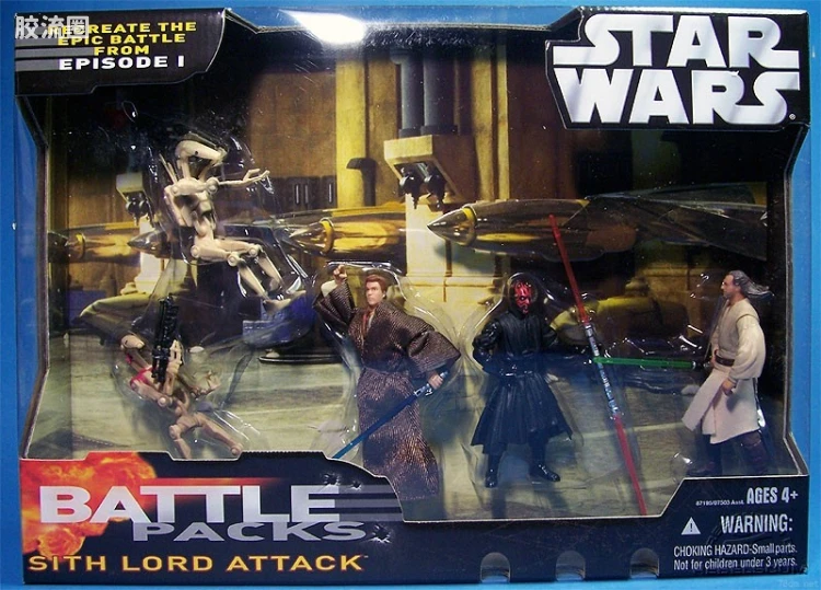 星球大战 THE SAGA COLLECTION 战斗套装 Sith Lord Attack
