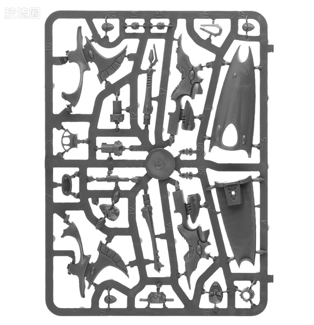 战锤40K Harlequin 丑角 7版 织空者摩托 - 图片