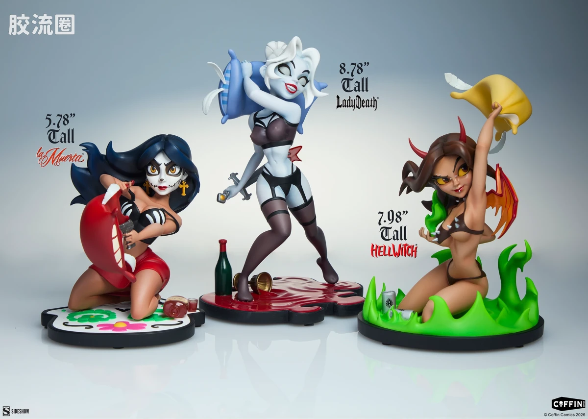sideshow静态模型系列 Designer Collectible Statue 地狱过夜 - 图片