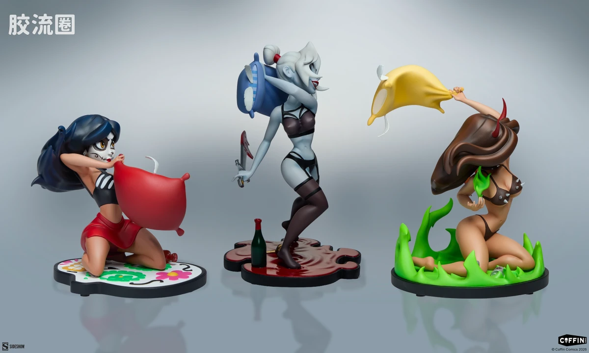 sideshow静态模型系列 Designer Collectible Statue 地狱过夜 - 图片