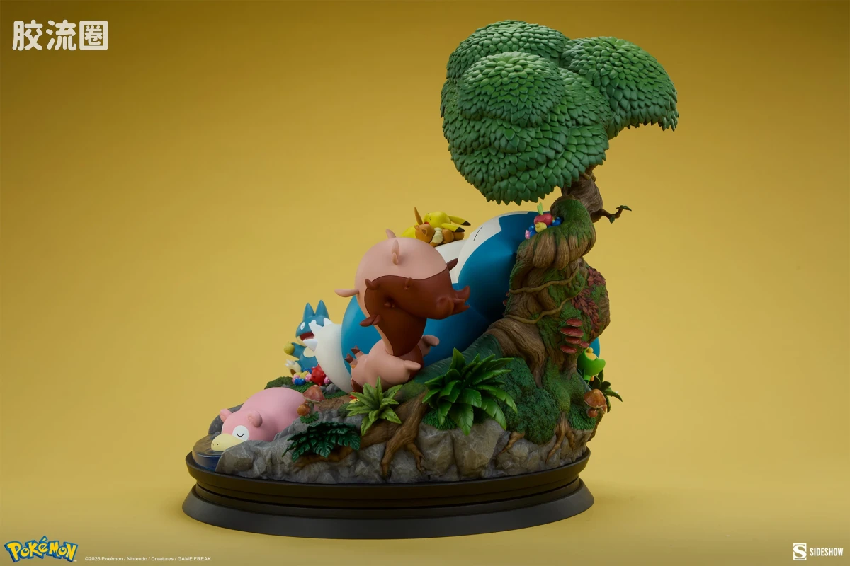 sideshow静态模型系列 Polystone Diorama 卡比兽 - 图片