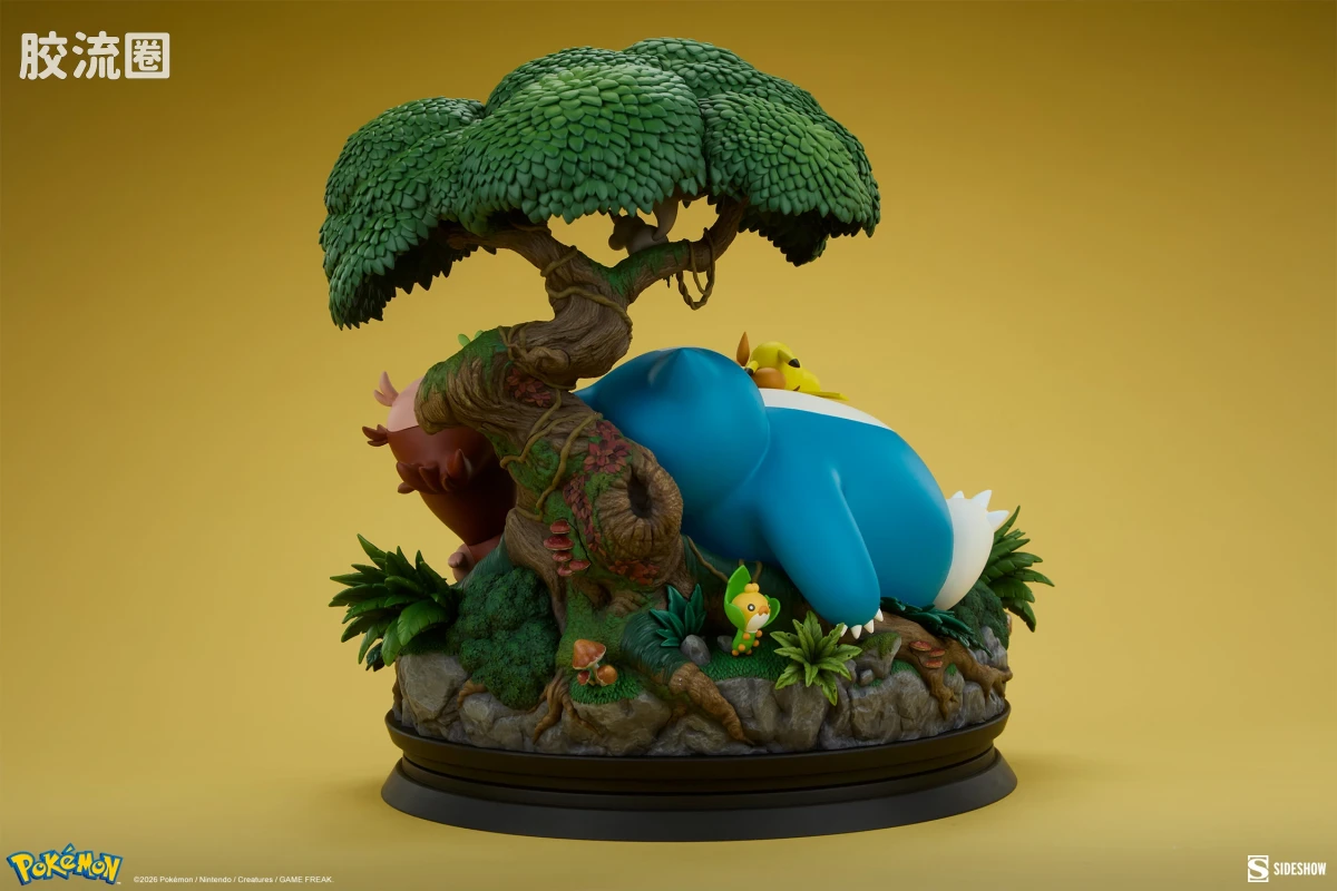 sideshow静态模型系列 Polystone Diorama 卡比兽 - 图片