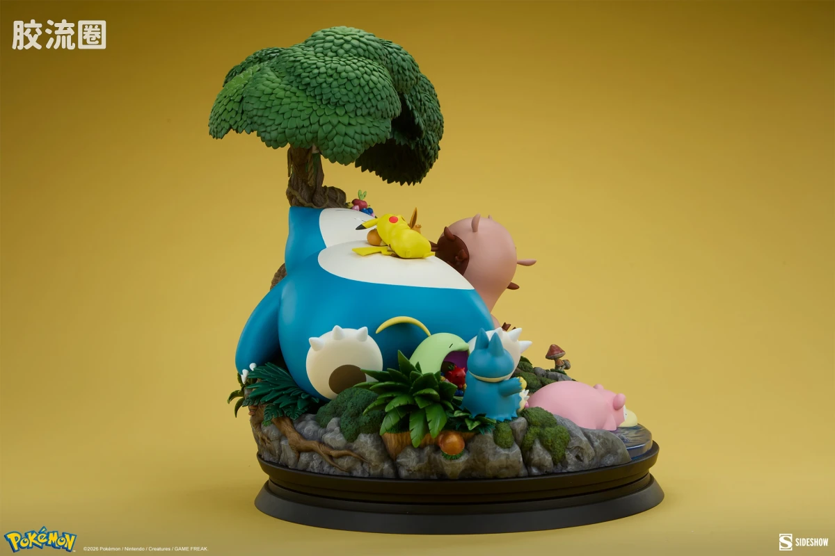 sideshow静态模型系列 Polystone Diorama 卡比兽 - 图片
