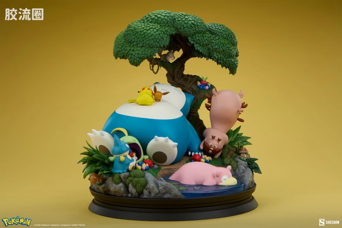 sideshow静态模型系列 Polystone Diorama 卡比兽 - 图片