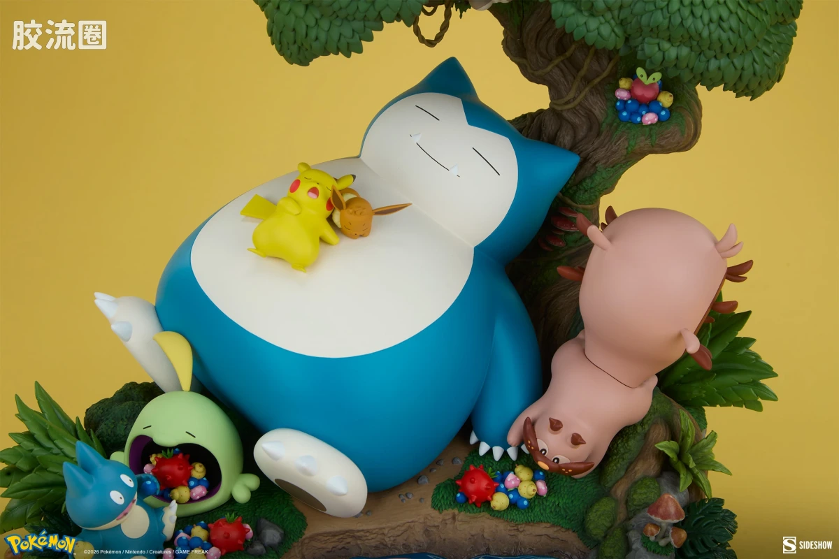 sideshow静态模型系列 Polystone Diorama 卡比兽 - 图片