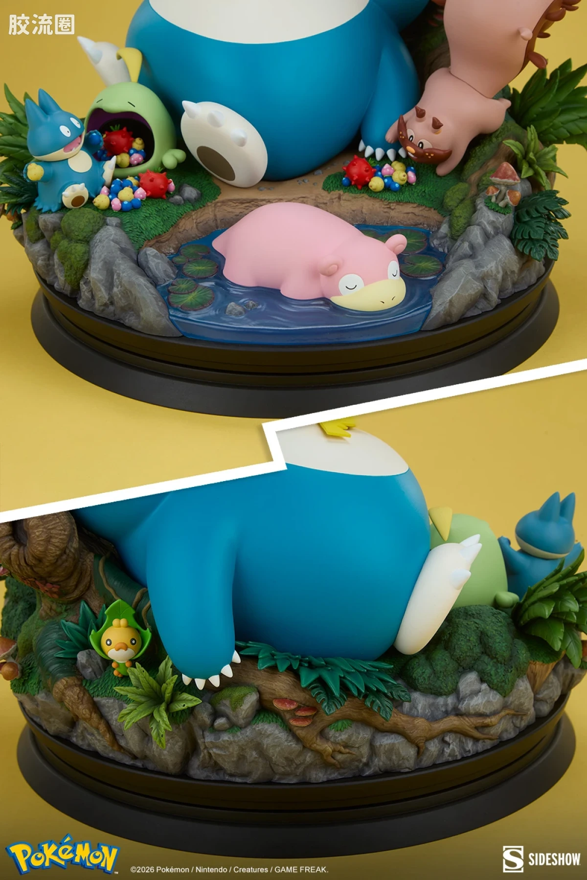 sideshow静态模型系列 Polystone Diorama 卡比兽 - 图片