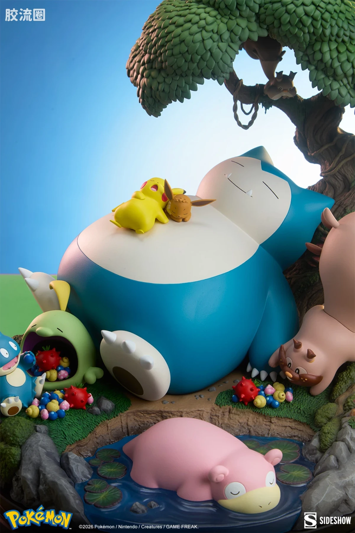 sideshow静态模型系列 Polystone Diorama 卡比兽 - 图片