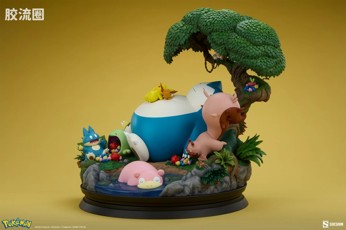 sideshow静态模型系列 Polystone Diorama 卡比兽 - 图片