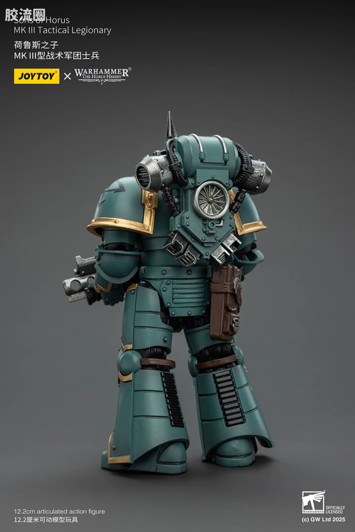 JOYTOY x 战锤40K 荷鲁斯之子 战团 HH荷鲁斯之子 MK3型战术军团士兵 - 图片
