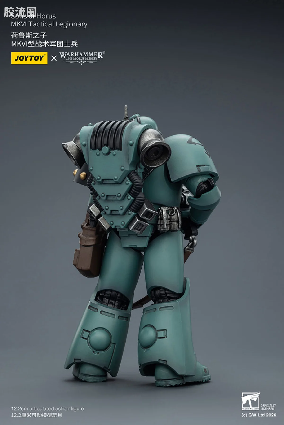JOYTOY x 战锤40K 荷鲁斯之子 战团 HH荷鲁斯之子 MK6型战术军团士兵 - 图片