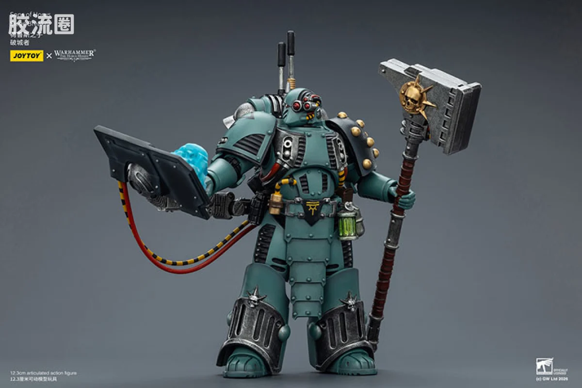 JOYTOY x 战锤40K 荷鲁斯之子 战团 HH荷鲁斯之子 破城者 - 图片