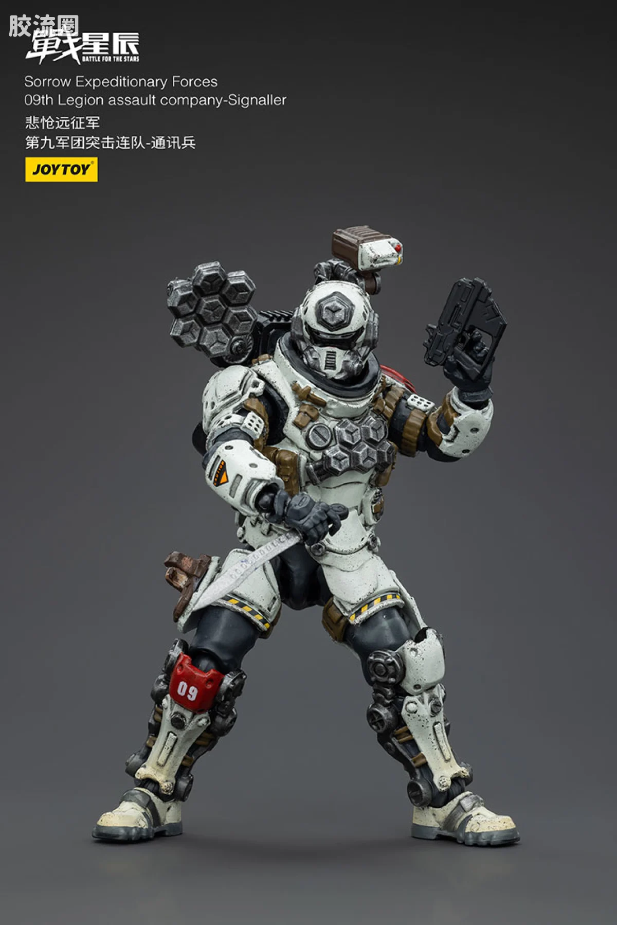 JOYTOY 战星辰系列 1/18兵人 悲怆远征军 第九军团突击队 - 图片