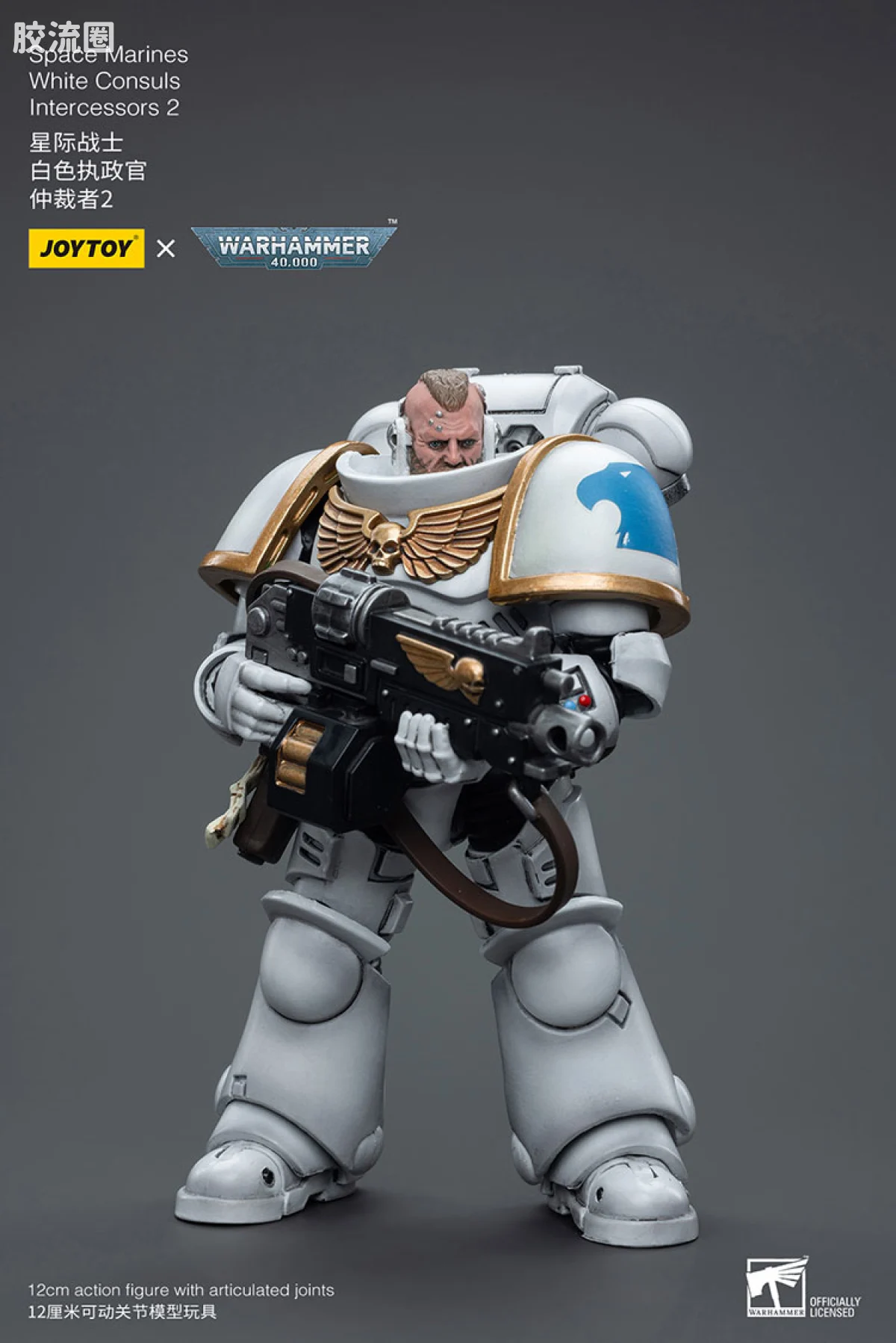JOYTOY x 战锤40K 其他星际战士战团 白色执政官 仲裁者2 - 图片