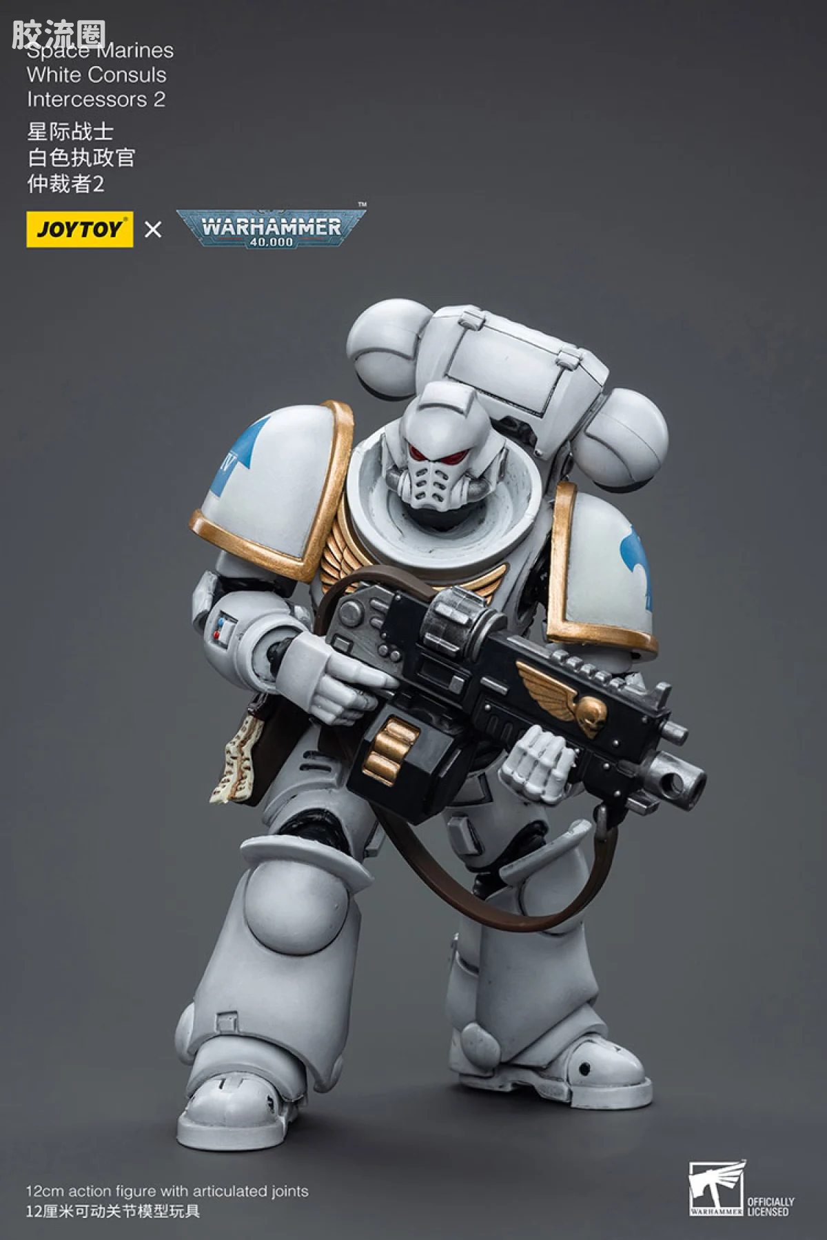 JOYTOY x 战锤40K 其他星际战士战团 白色执政官 仲裁者2 - 图片