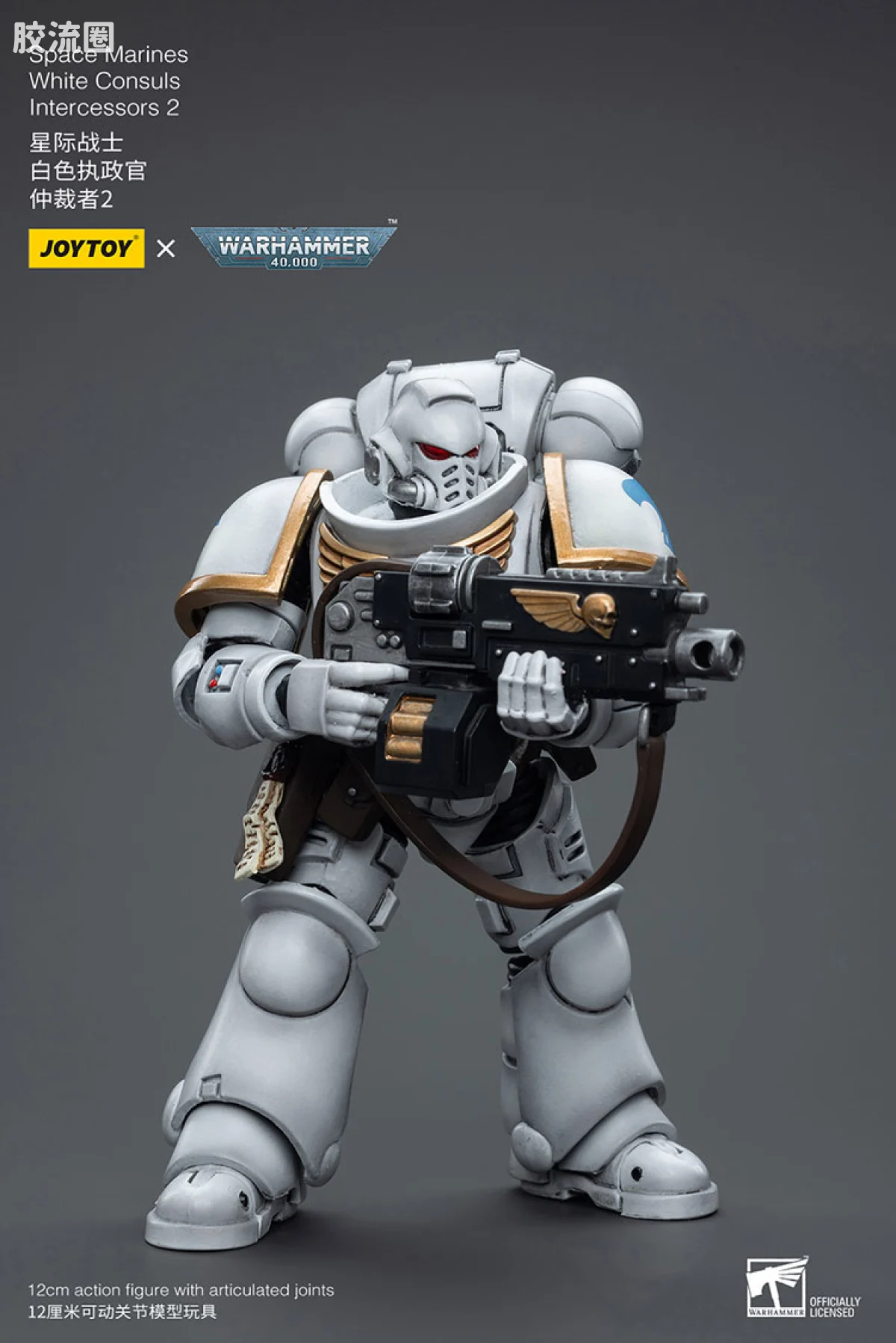 JOYTOY x 战锤40K 其他星际战士战团 白色执政官 仲裁者2 - 图片