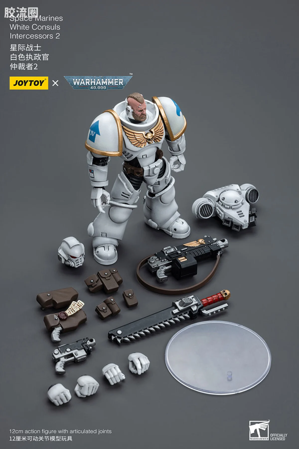 JOYTOY x 战锤40K 其他星际战士战团 白色执政官 仲裁者2 - 图片