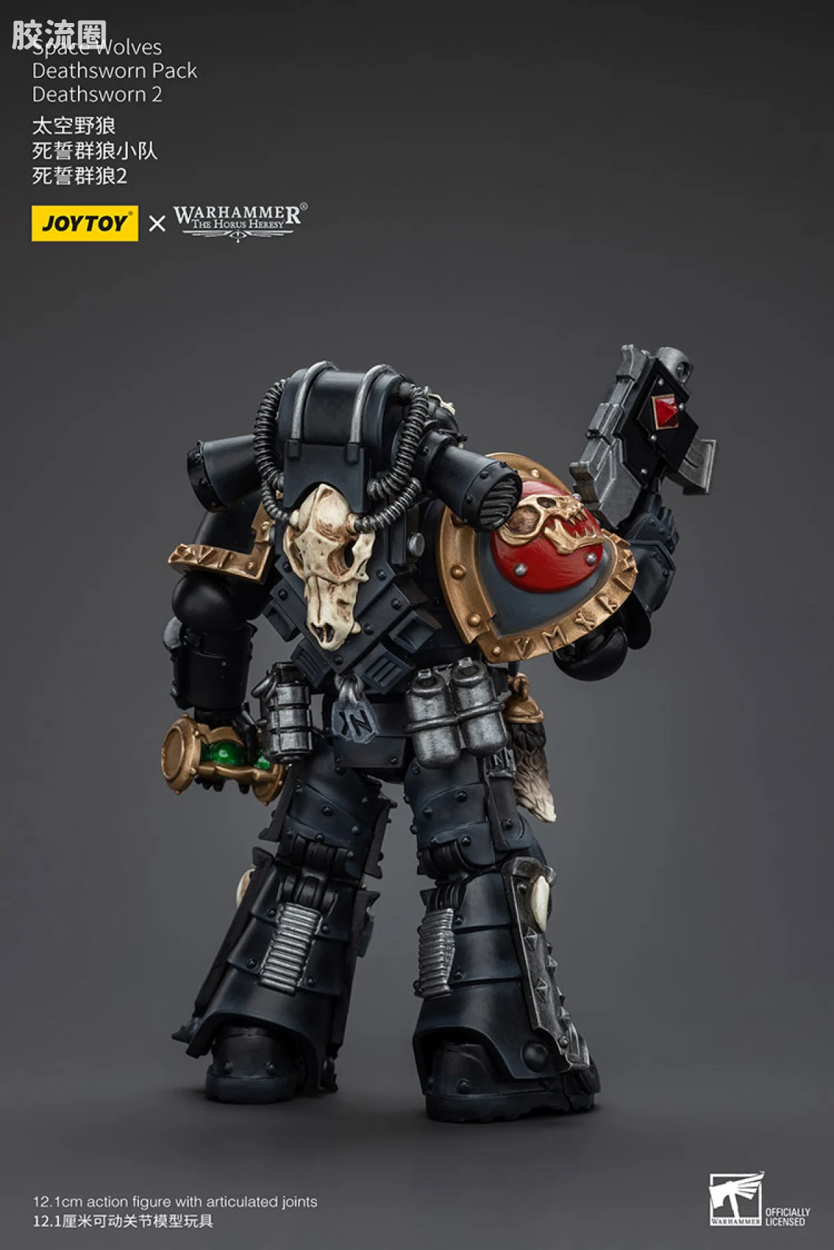 JOYTOY x 战锤40K 太空野狼 HH太空野狼死誓群狼小队 - 图片