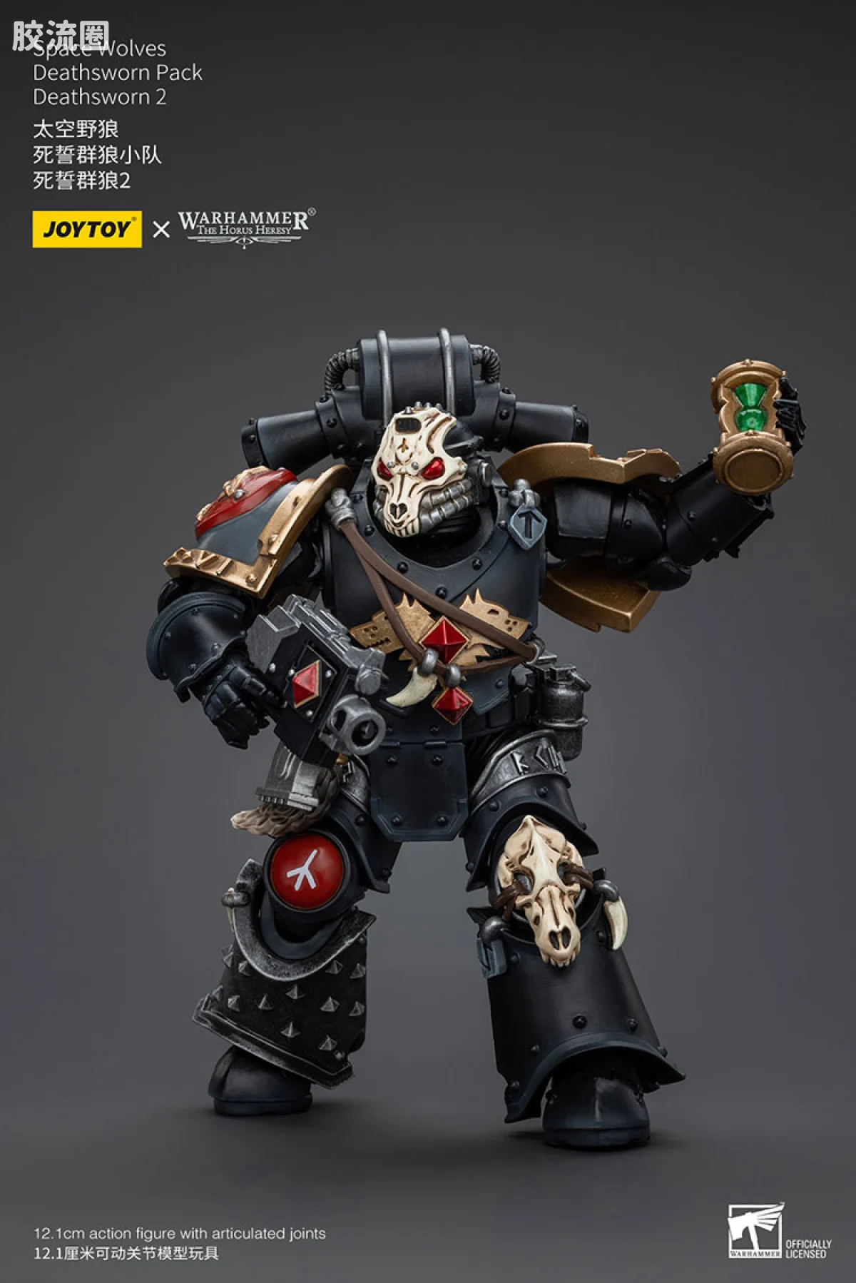JOYTOY x 战锤40K 太空野狼 HH太空野狼死誓群狼小队 - 图片