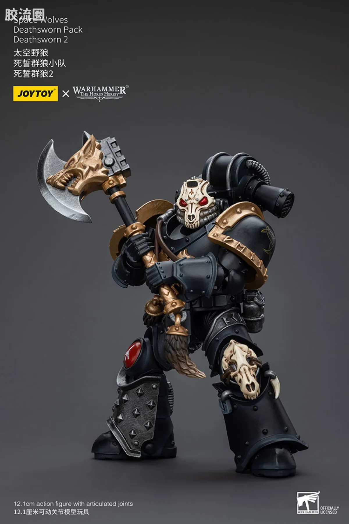 JOYTOY x 战锤40K 太空野狼 HH太空野狼死誓群狼小队 - 图片