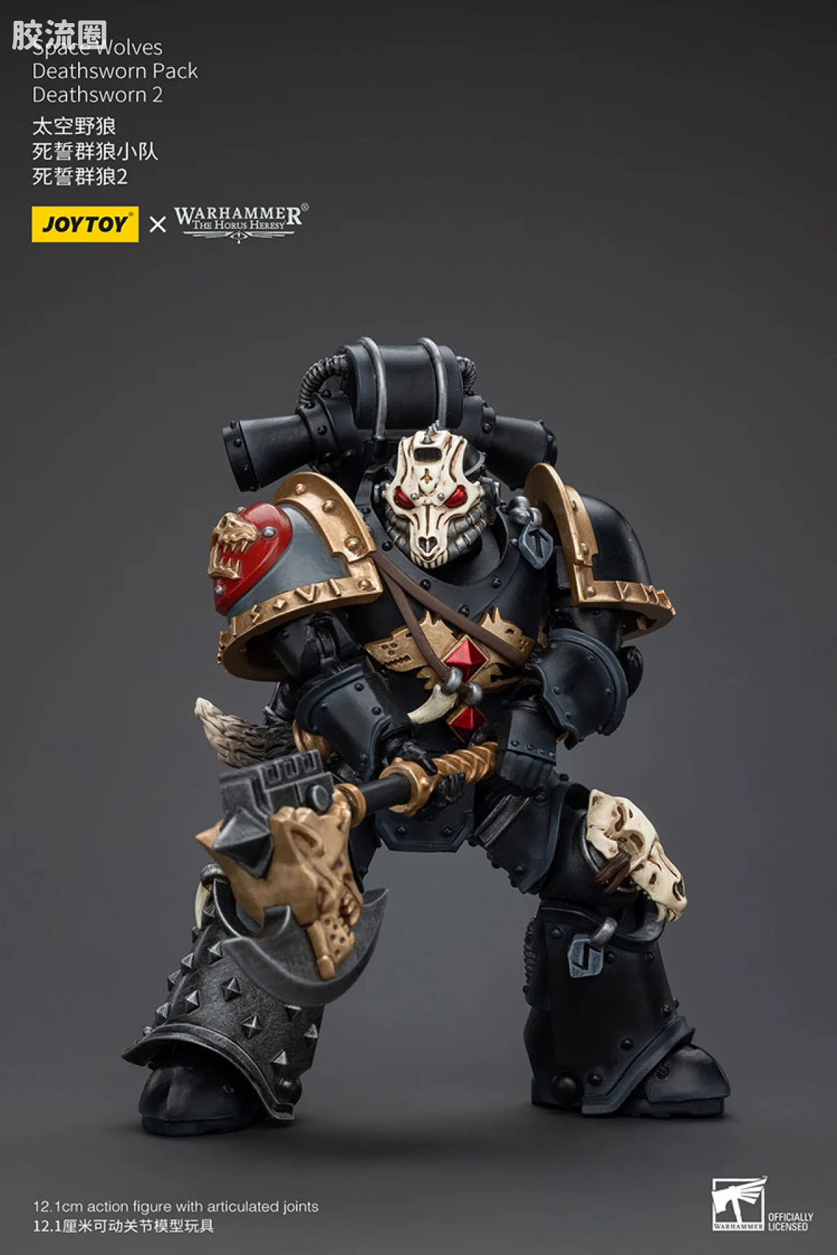 JOYTOY x 战锤40K 太空野狼 HH太空野狼死誓群狼小队 - 图片