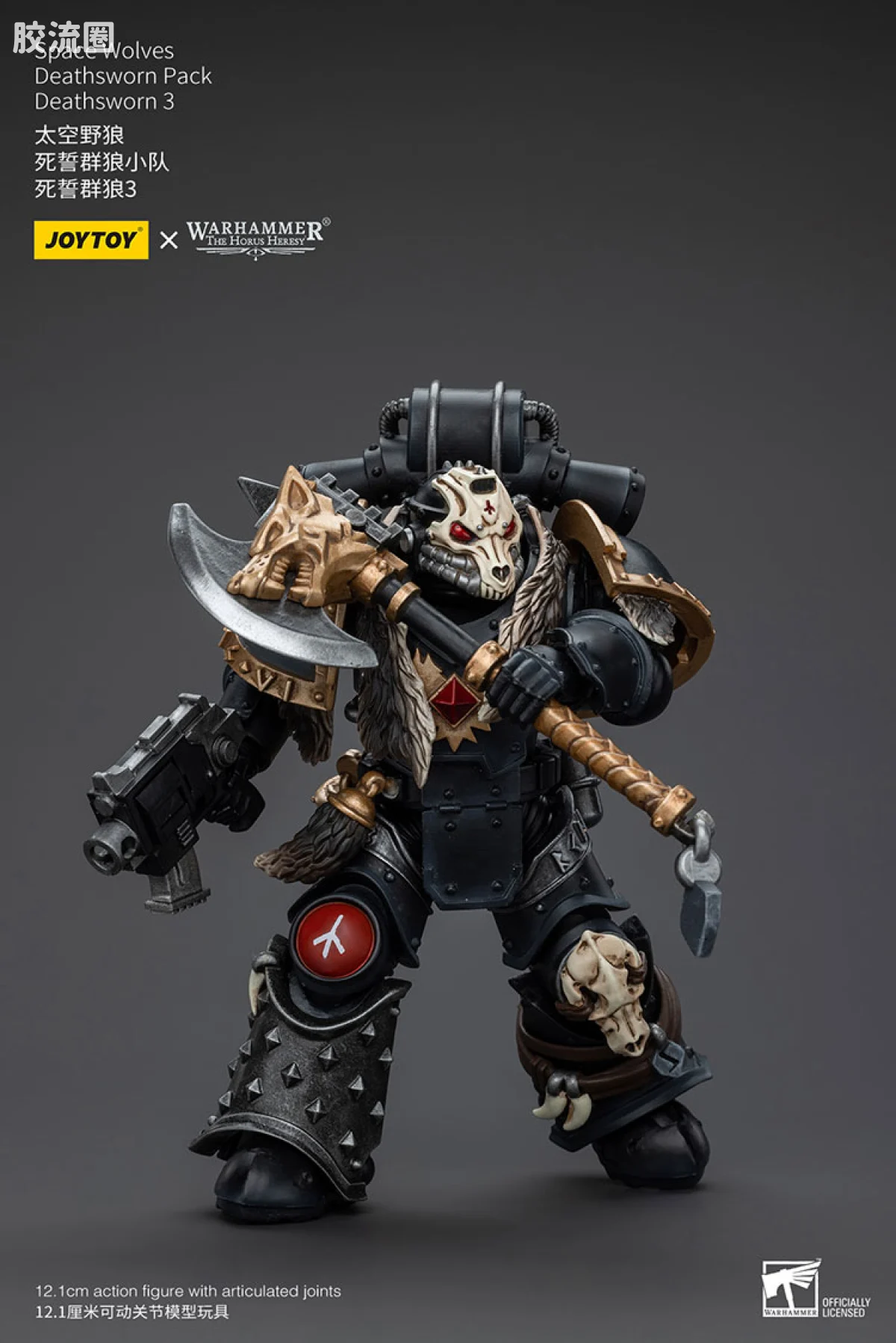 JOYTOY x 战锤40K 太空野狼 HH太空野狼死誓群狼小队 - 图片