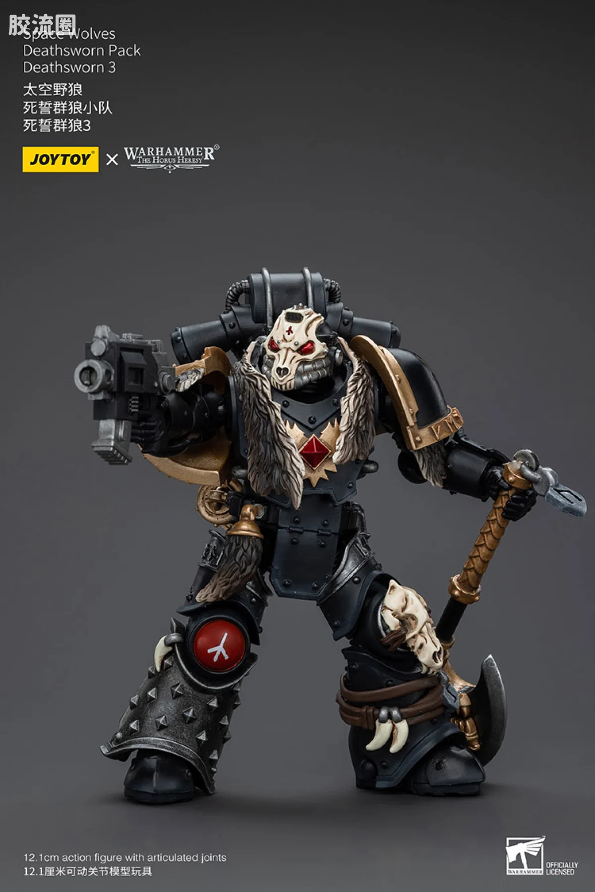 JOYTOY x 战锤40K 太空野狼 HH太空野狼死誓群狼小队 - 图片