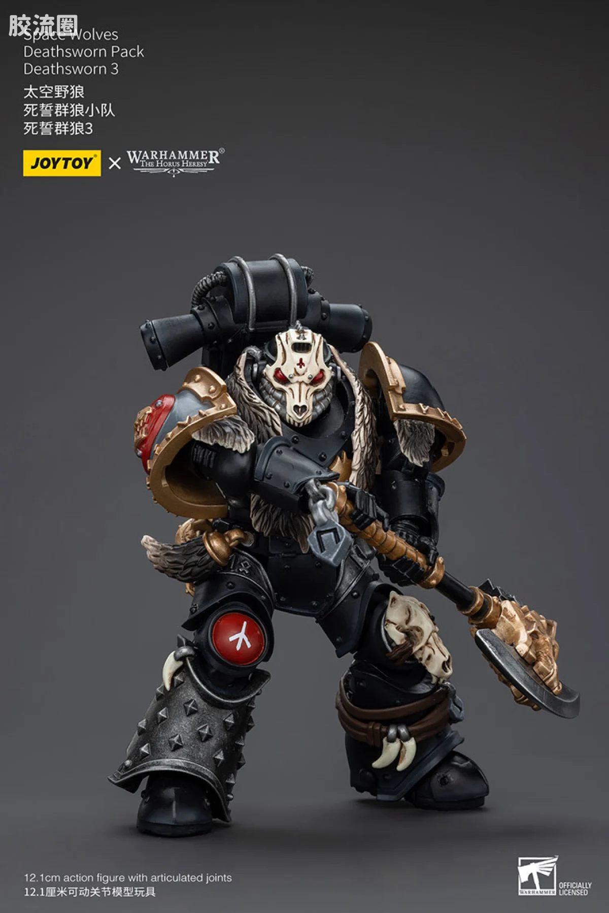 JOYTOY x 战锤40K 太空野狼 HH太空野狼死誓群狼小队 - 图片