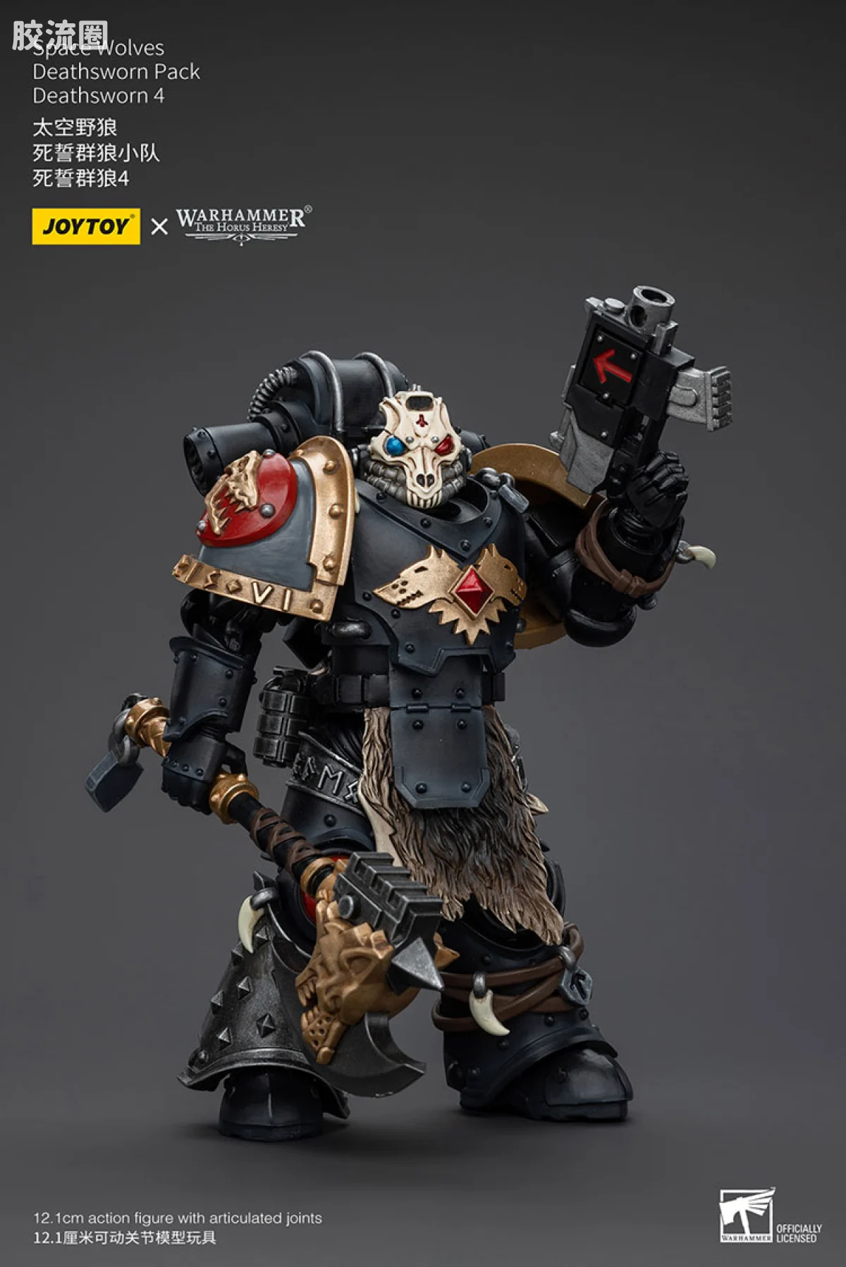 JOYTOY x 战锤40K 太空野狼 HH太空野狼死誓群狼小队 - 图片