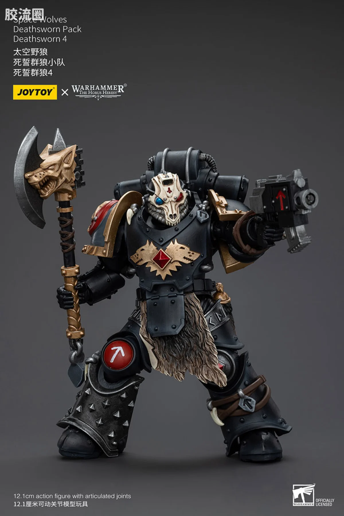 JOYTOY x 战锤40K 太空野狼 HH太空野狼死誓群狼小队 - 图片