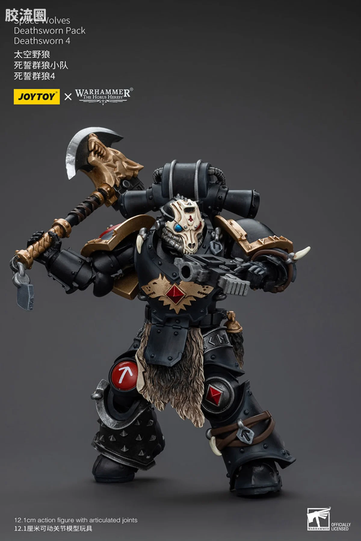 JOYTOY x 战锤40K 太空野狼 HH太空野狼死誓群狼小队 - 图片