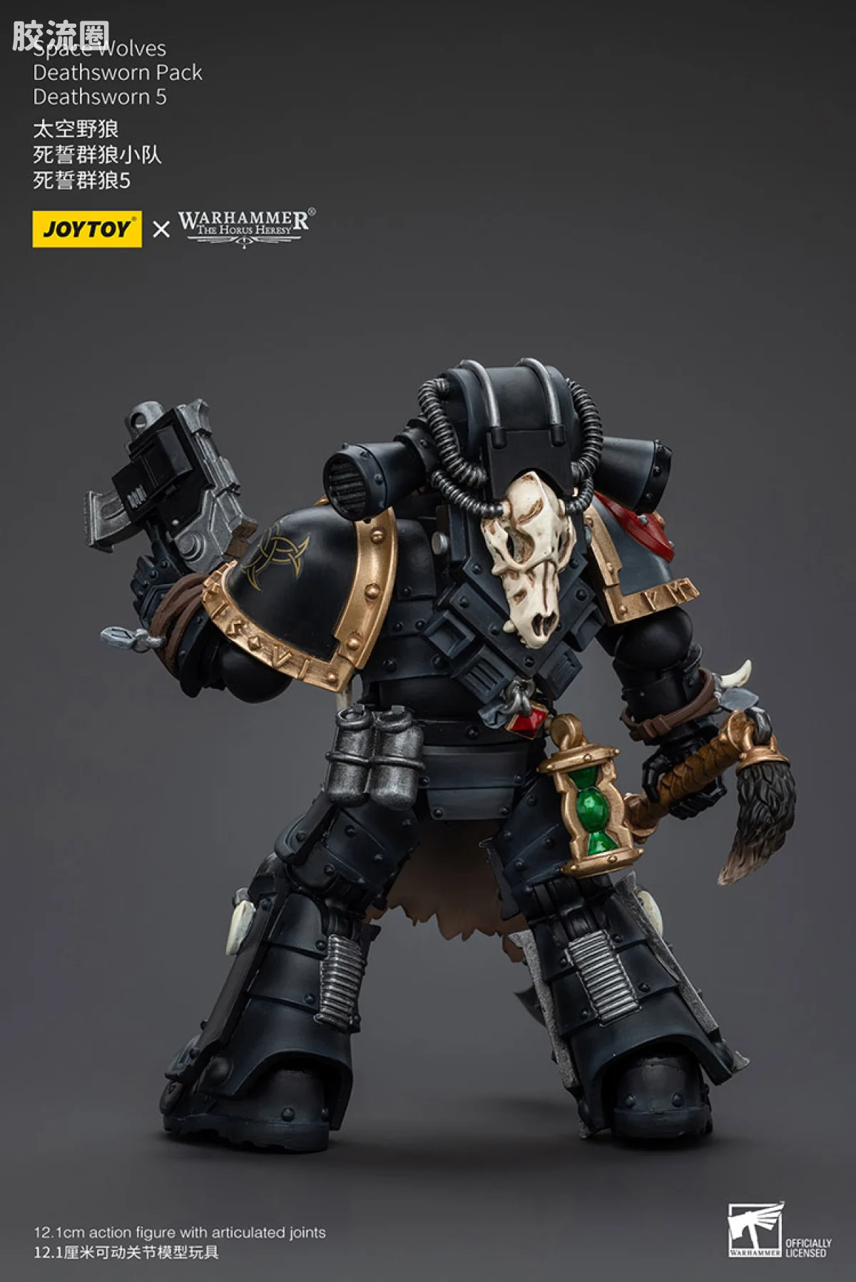 JOYTOY x 战锤40K 太空野狼 HH太空野狼死誓群狼小队 - 图片