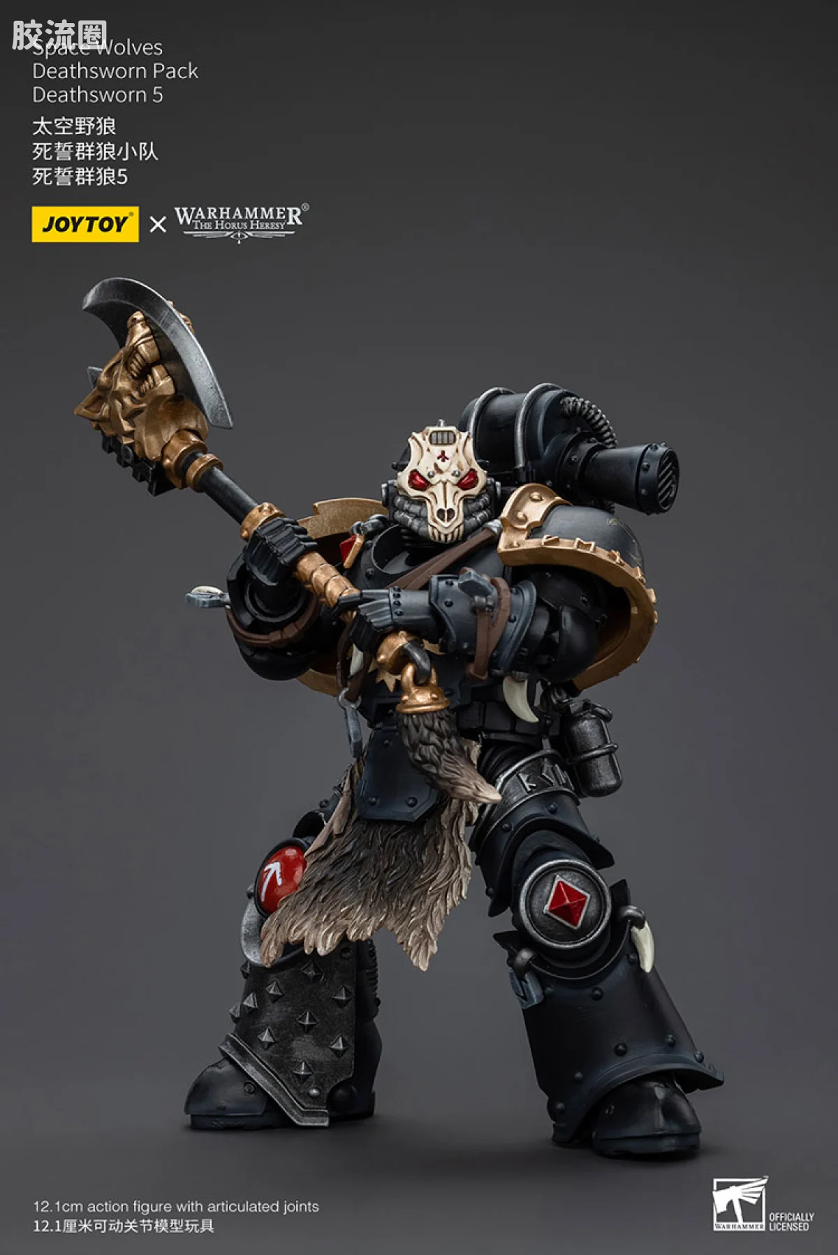 JOYTOY x 战锤40K 太空野狼 HH太空野狼死誓群狼小队 - 图片