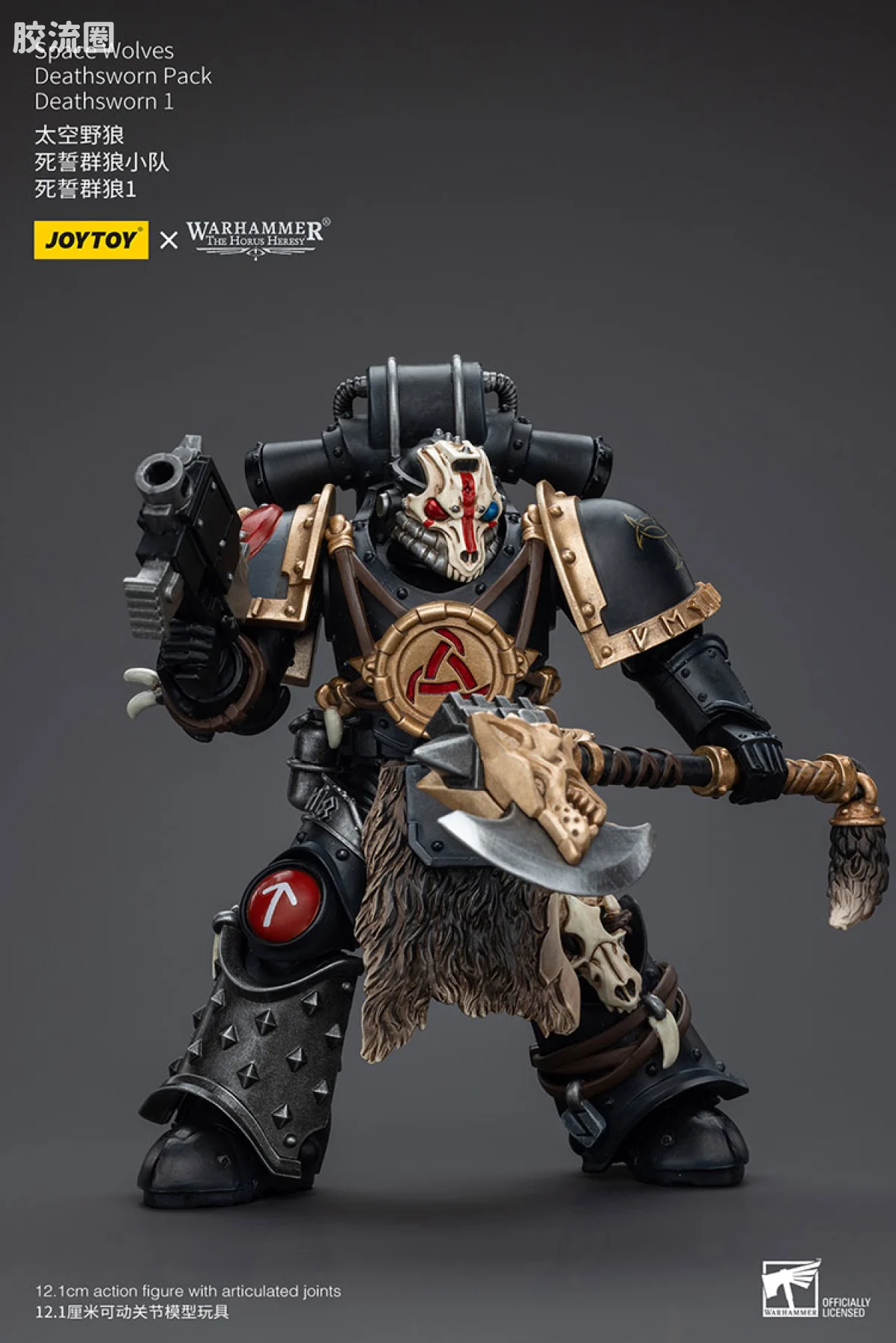 JOYTOY x 战锤40K 太空野狼 HH太空野狼死誓群狼小队 - 图片