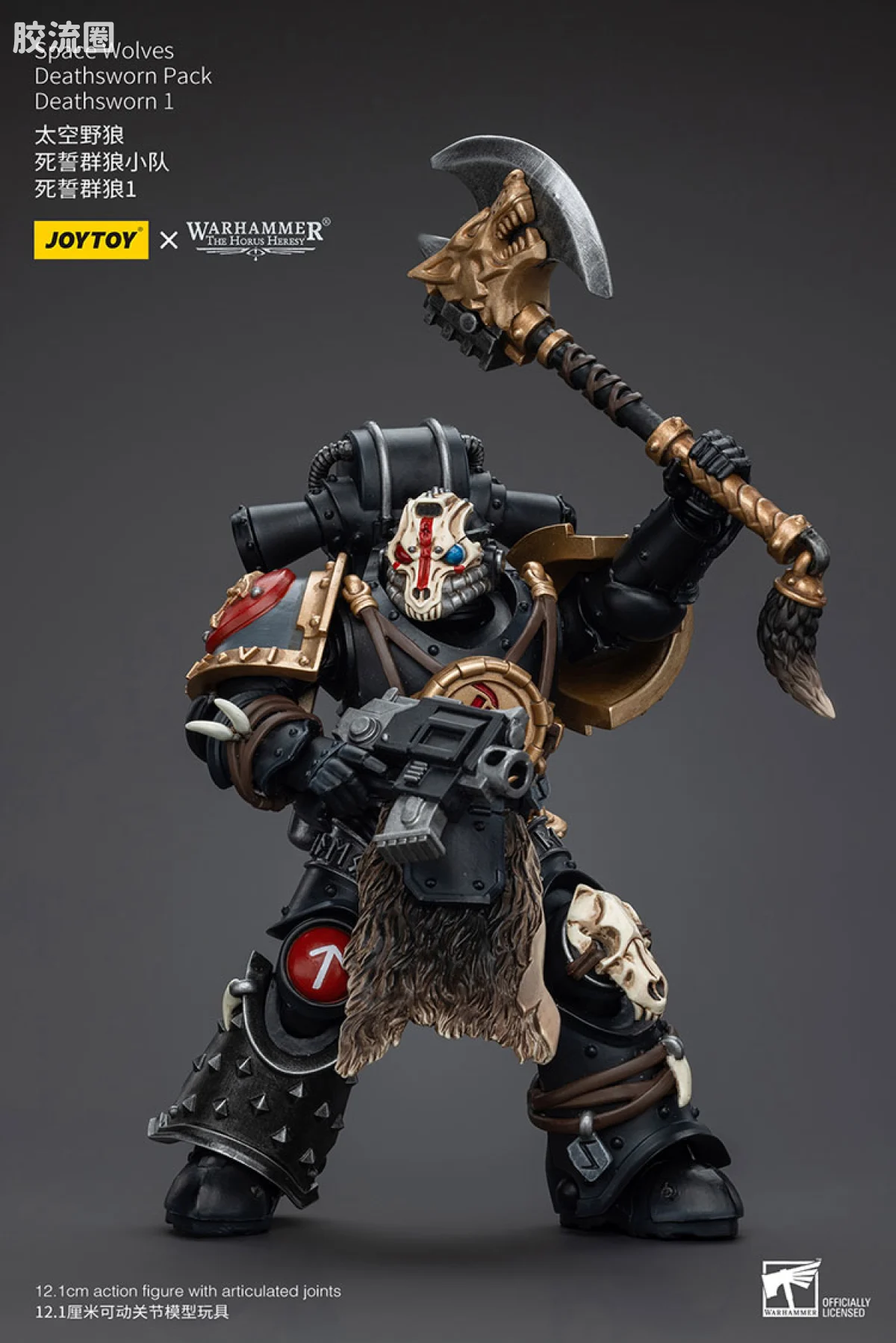 JOYTOY x 战锤40K 太空野狼 HH太空野狼死誓群狼小队 - 图片