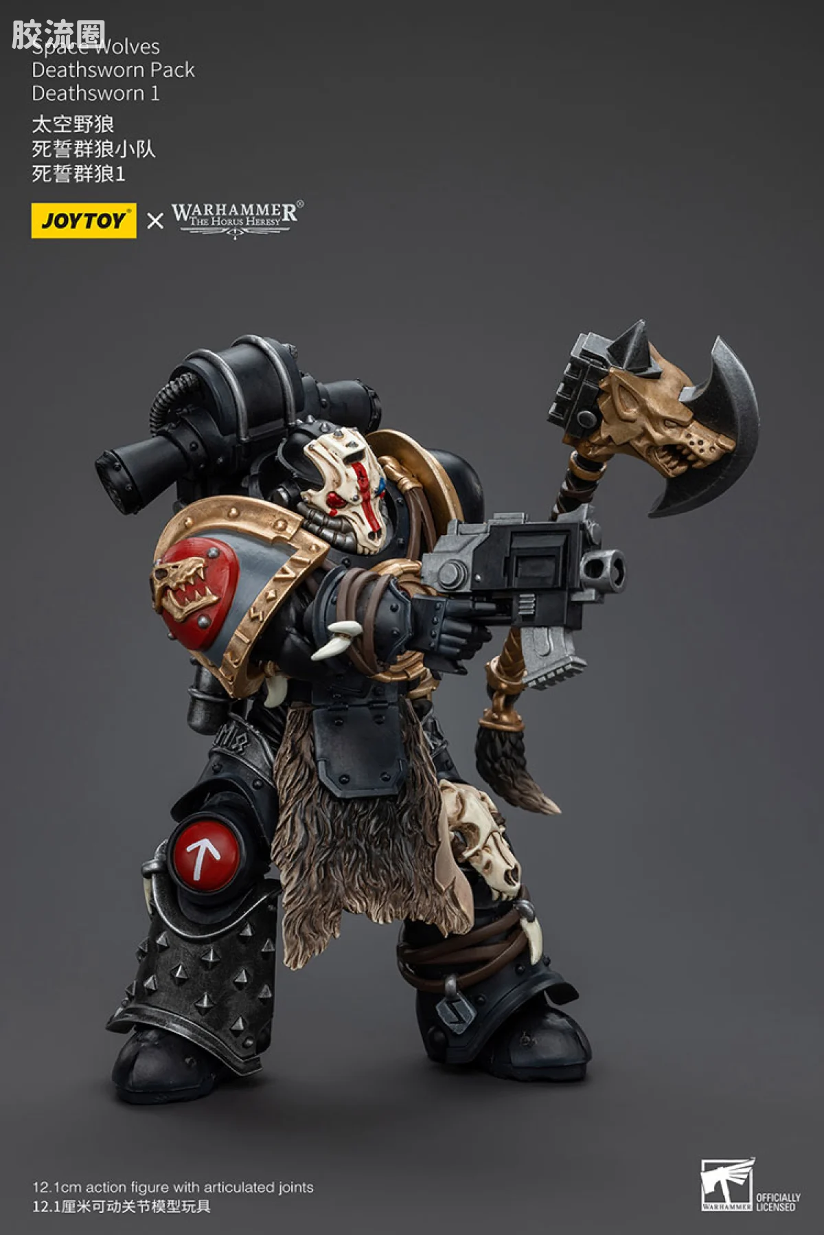 JOYTOY x 战锤40K 太空野狼 HH太空野狼死誓群狼小队 - 图片