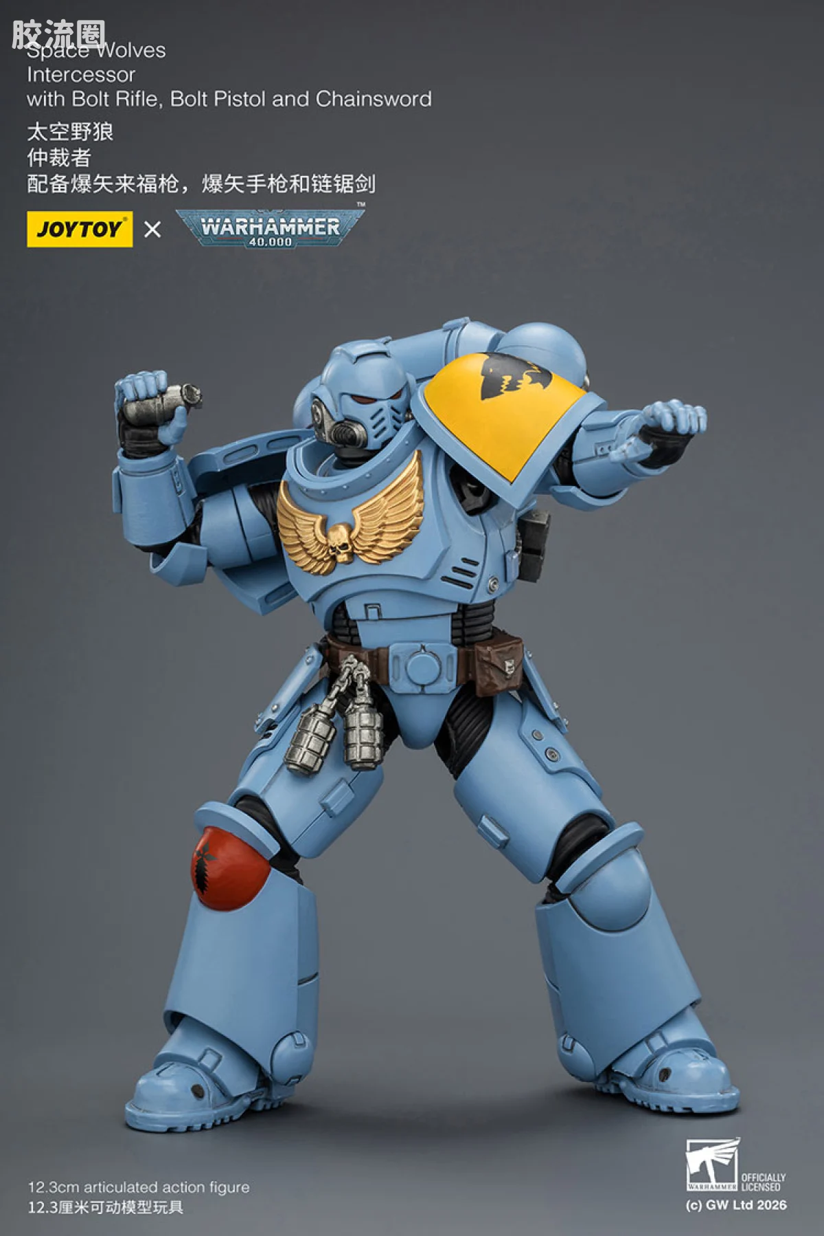 JOYTOY x 战锤40K 太空野狼 【5.0】太空野狼仲裁者 - 图片